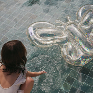 Sunnylife - Zuckerwatte Kinder Schmetterling Schwimmreifen