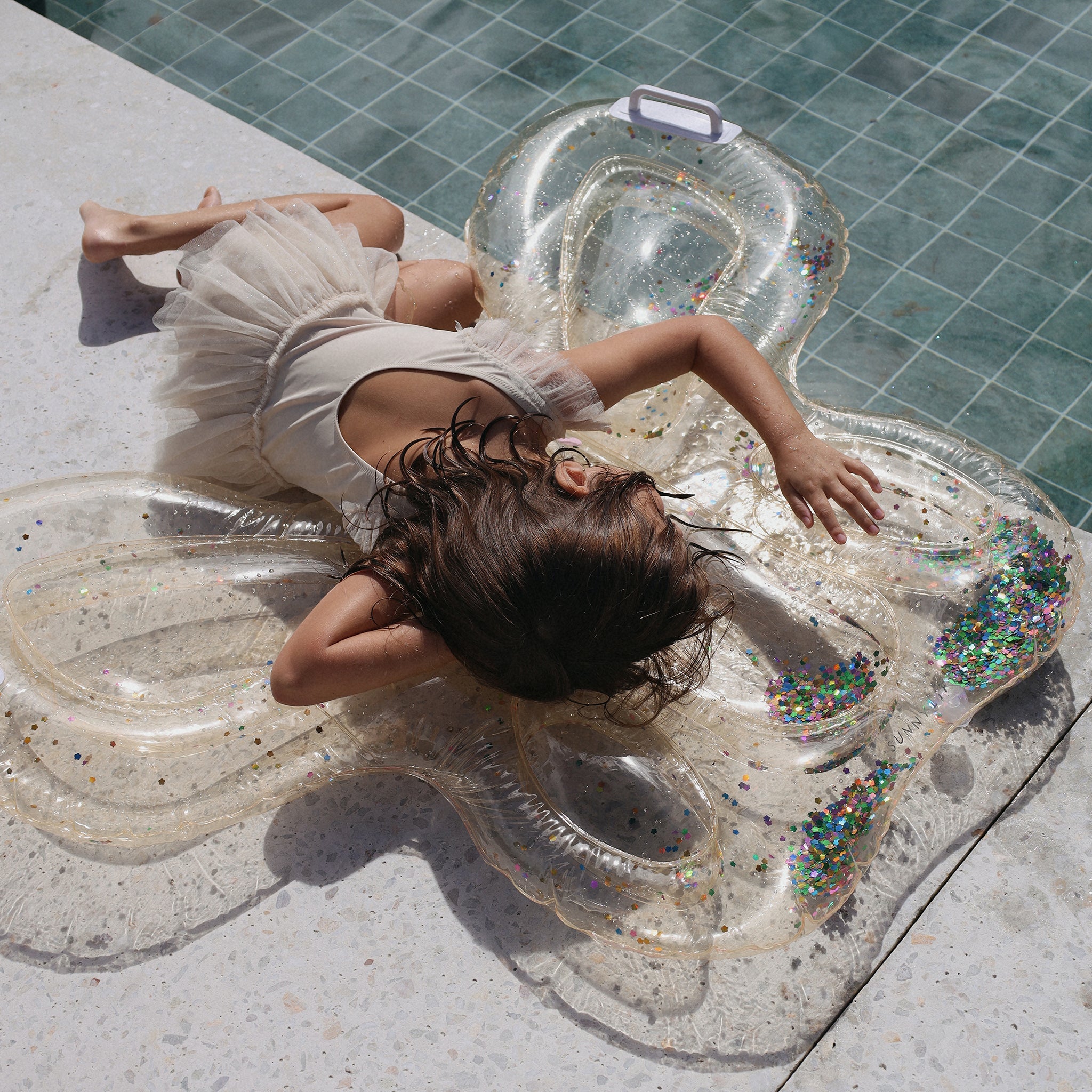 Sunnylife - Cotton Candy Çocuk Kelebek Deniz ve Havuz Yatağı