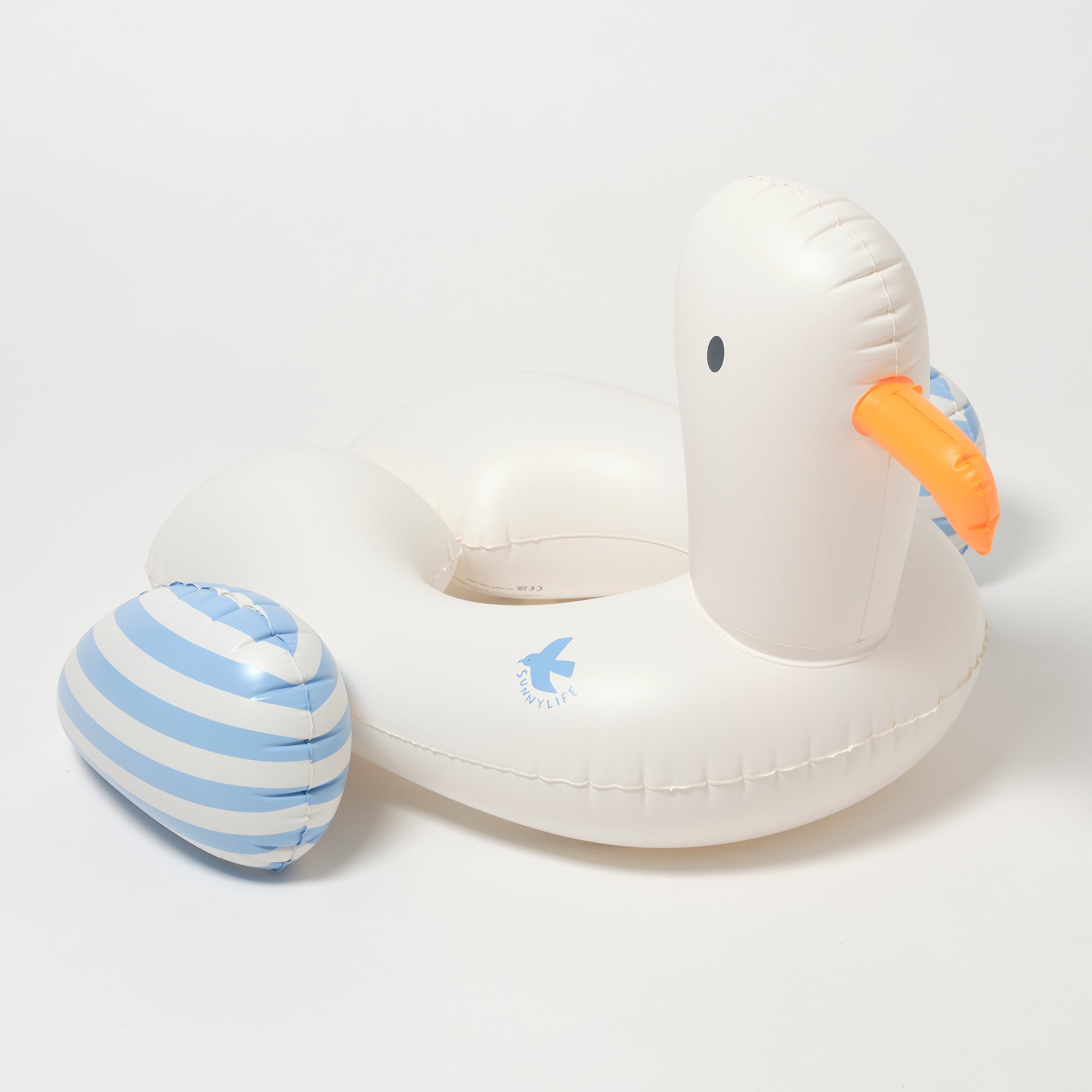 Sunnylife - Sammy Martı aufblasbarer Kinder-Schwimmring für Meer und Pool