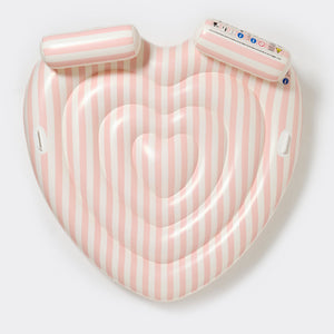 Sunnylife - Stole My Heart Aufblasbares Doppel-Pool- und Meeresbett