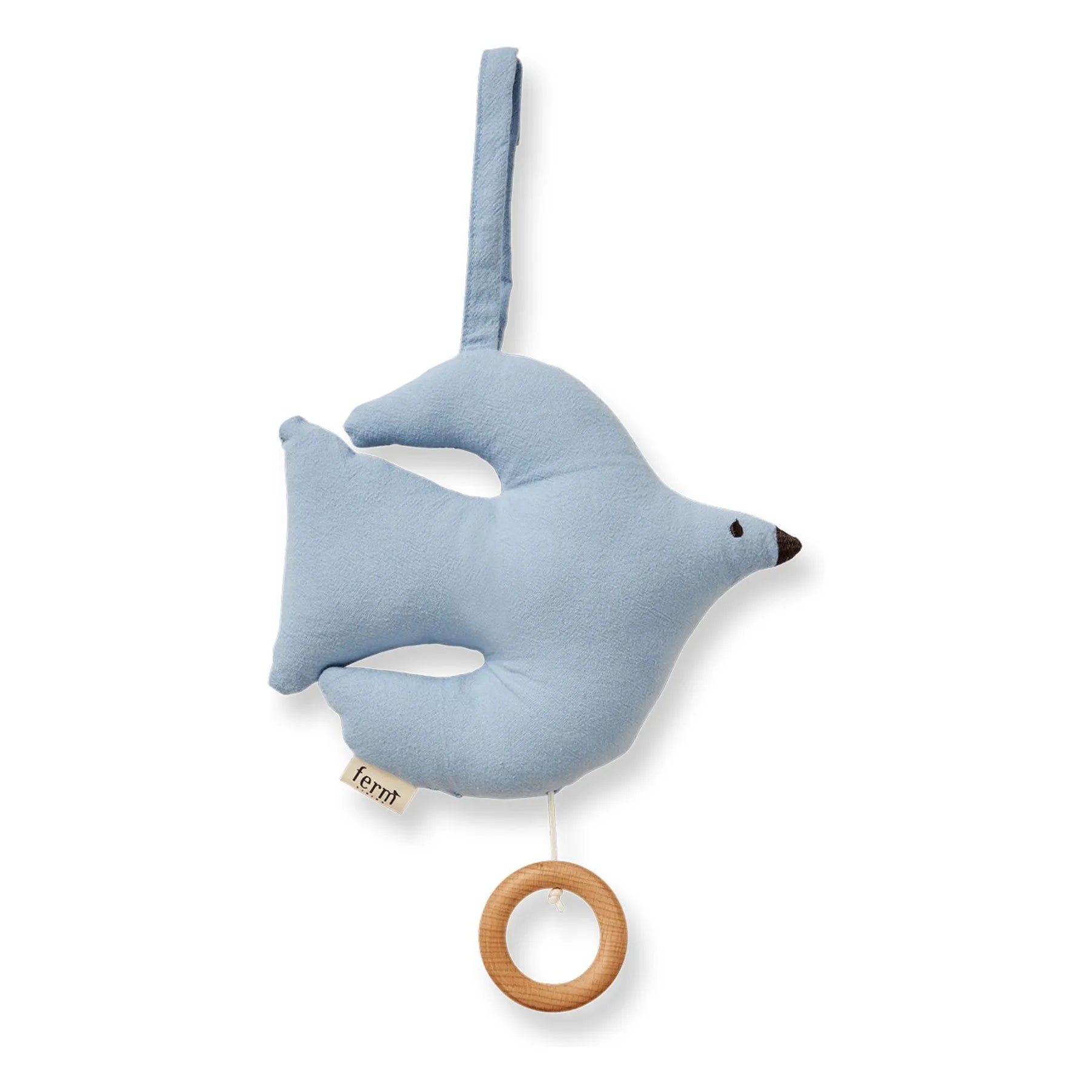 Ferm Living Kids - Musikalisches Mobile Swift Bird | Blau