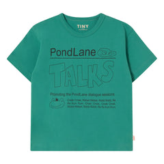 Tinycottons - Talks T-Shirt Bio-Baumwolle | Grün