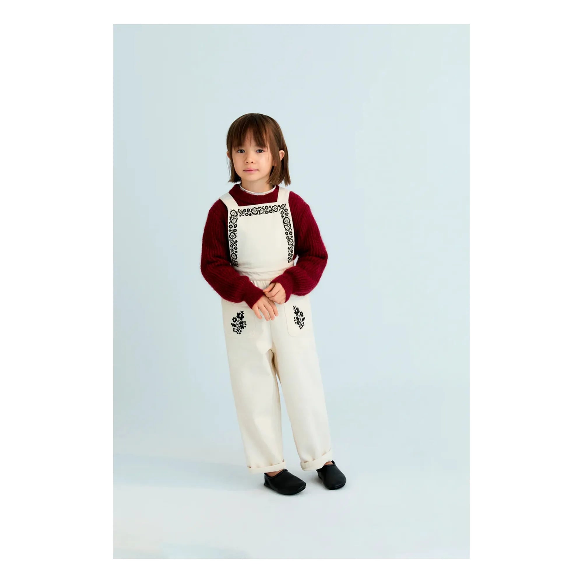 the new society - Tamara Bio-Baumwoll Latzhose | Beige