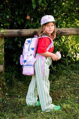The Cotton Cloud - Dancing Hearts Schulrucksack mit Fächern