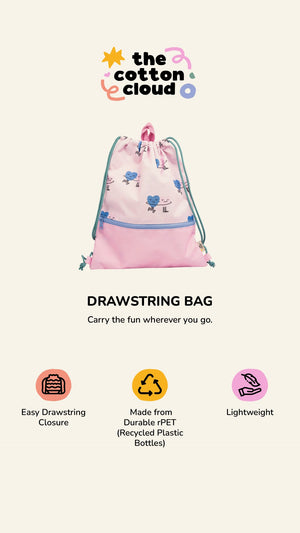 The Cotton Cloud - Dancing Hearts Tunnelzug Rucksack