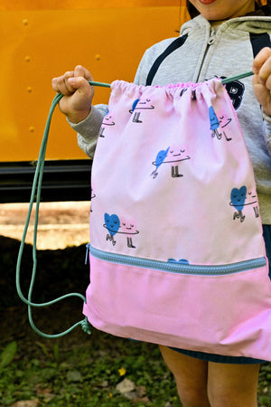 The Cotton Cloud - Dancing Hearts Tunnelzug Rucksack