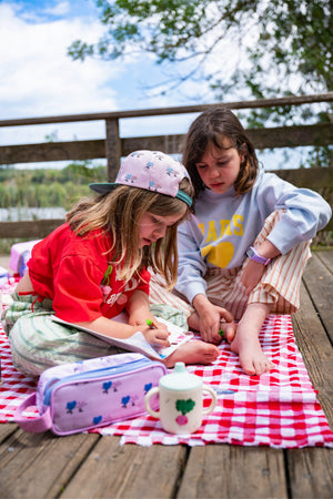 The Cotton Cloud - Funky Dogs Doppelaugen-Federmäppchen