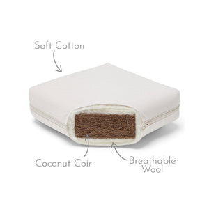 The Little Green Sheep Organic Cot Bed Mattress 70x140cm-Mattresses- | Natural Baby Shower