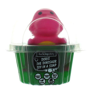 The Soap Story – Doris duftende Kinderseife mit Dinosaurierspielzeug