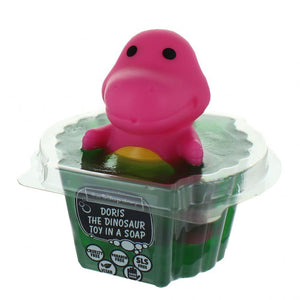 The Soap Story – Doris duftende Kinderseife mit Dinosaurierspielzeug