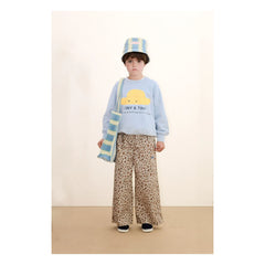 Tinycottons - Tiny & Tiny Bio-Baumwoll-Sweatshirt | Hellblau