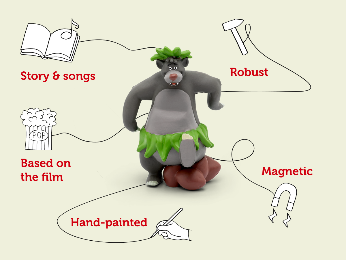 Tonies - Disney Orman Kitabı İngilizce Sesli Figürü