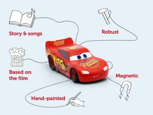 Tonies - Disney Pixar Cars Englische Geschichte und Lieder Hörfigur
