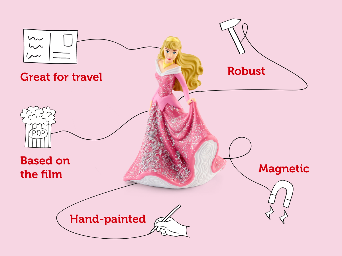 Tonies - Disney Prensesler Uyuyan Güzel İngilizce Sesli Figürü