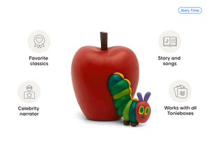 Tonies - Englische Eric Carle Die kleine Raupe Nimmersatt und ihre Freunde Hörfigur