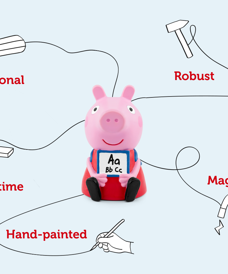 Tonies - Peppa Pig ile Öğrenin İngilizce Sesli Figür