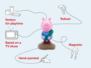 Tonies – Peppa Pig und George englische Audiofigur