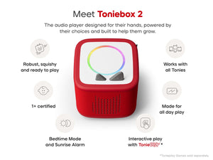 Tonies - Toniebox 2 Rot Starterset Box