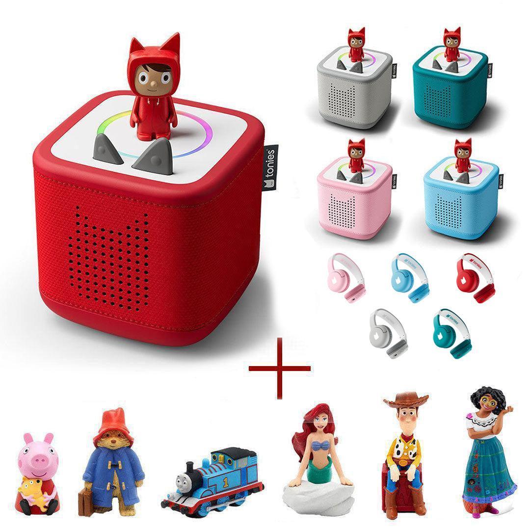 Tonies Toniebox 2 Ultimate Bundle | Create your own (8pc)-Audio Players- | Natural Baby Shower