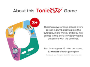 Tonies - Tonieplay Lalalinos: Dein Tag in Bumbaloo! Englisch Toniebox 2 Spiele