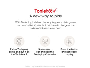 Tonies - Tonieplay Gabby's Dollhouse und Academy of Time Englisch Toniebox 2 Spiele