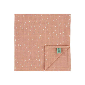 Trixie Muslin Cloths 3 Pack Mix - Rosy Rabbit-Muslin Squares-Rosy Rabbit-55x55cm | Natural Baby Shower