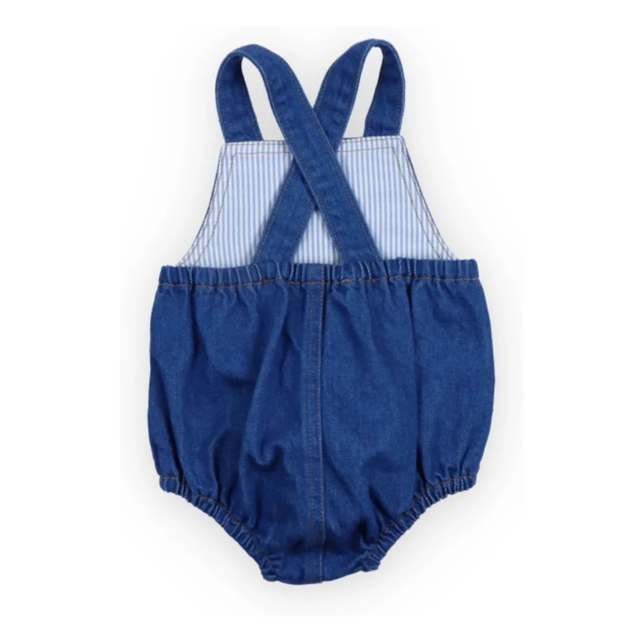 the new society - Tulip Denim Jumpsuit | Dunkelblau