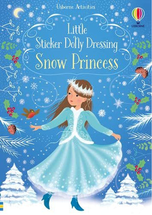Usborn - Little Sticker Dolly Dressing Schneeprinzessin Bilderbuch