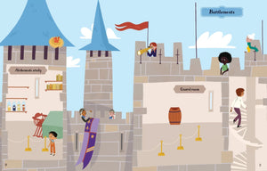 Usborne – Schloss-Stickerbuch