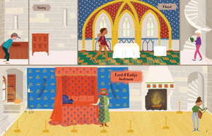 Usborne – Schloss-Stickerbuch