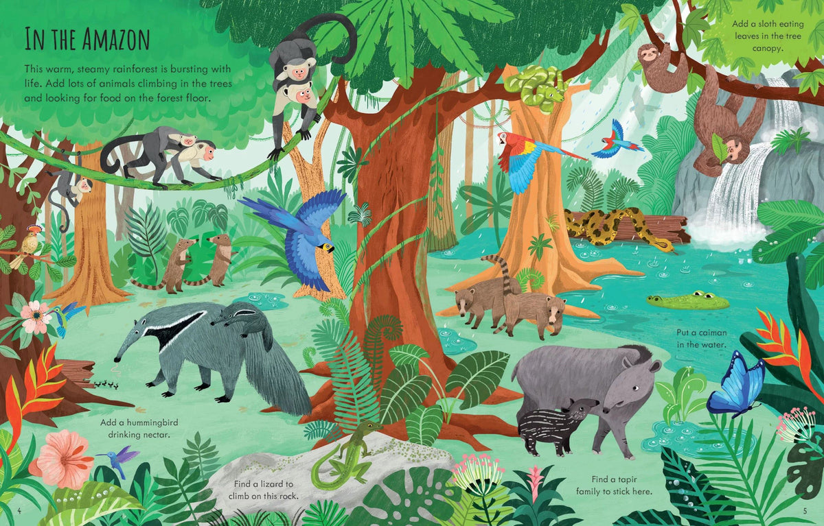 Usborne – Erstes Stickerbuch – Planet Erde