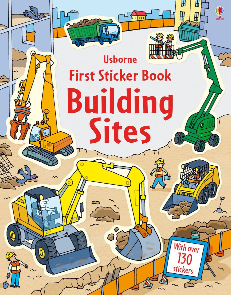 Usborne – Erste Sticker-Baustellen