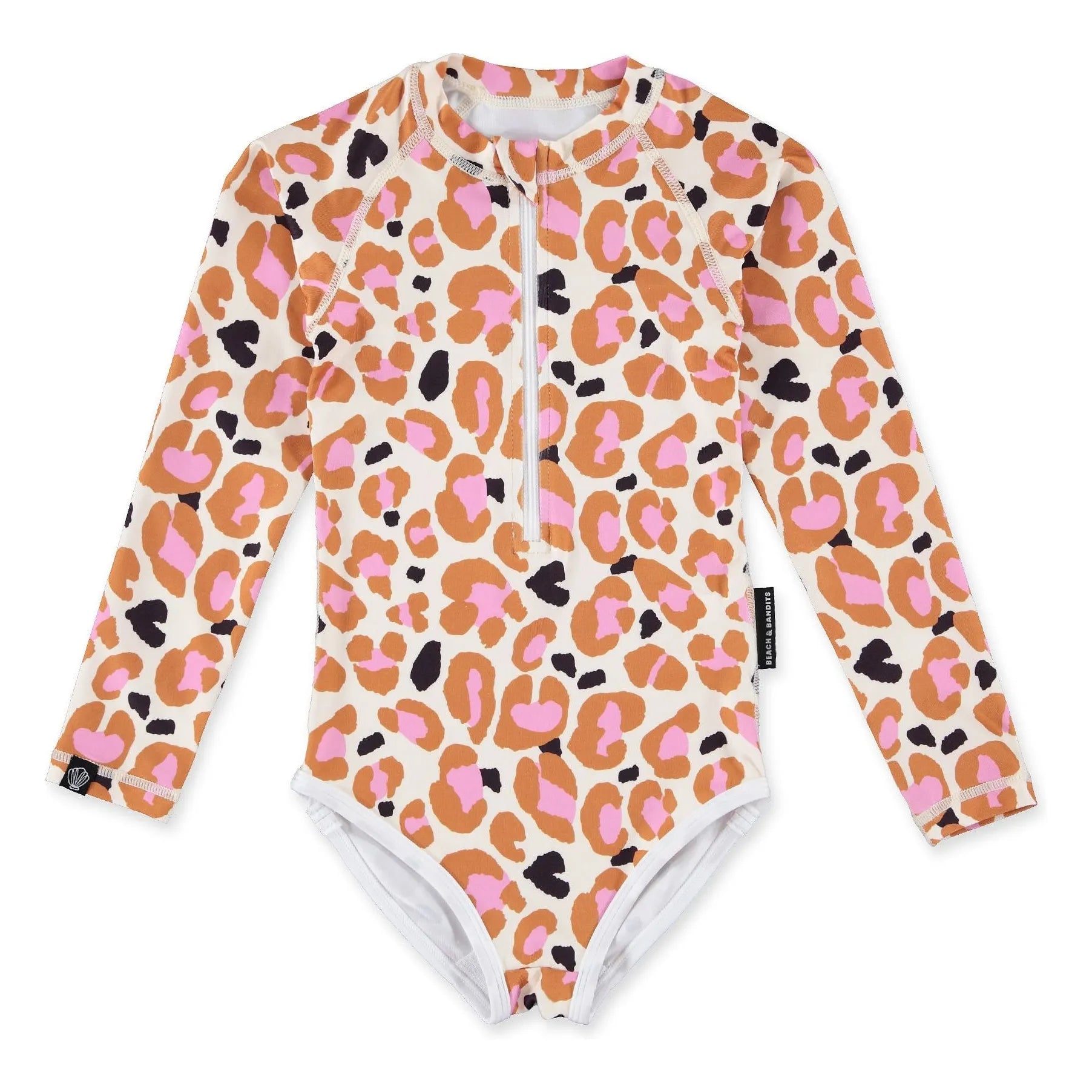 Beach & Bandits - UV-Schutz Badeanzug Candy Leopard Recycelte Fasern