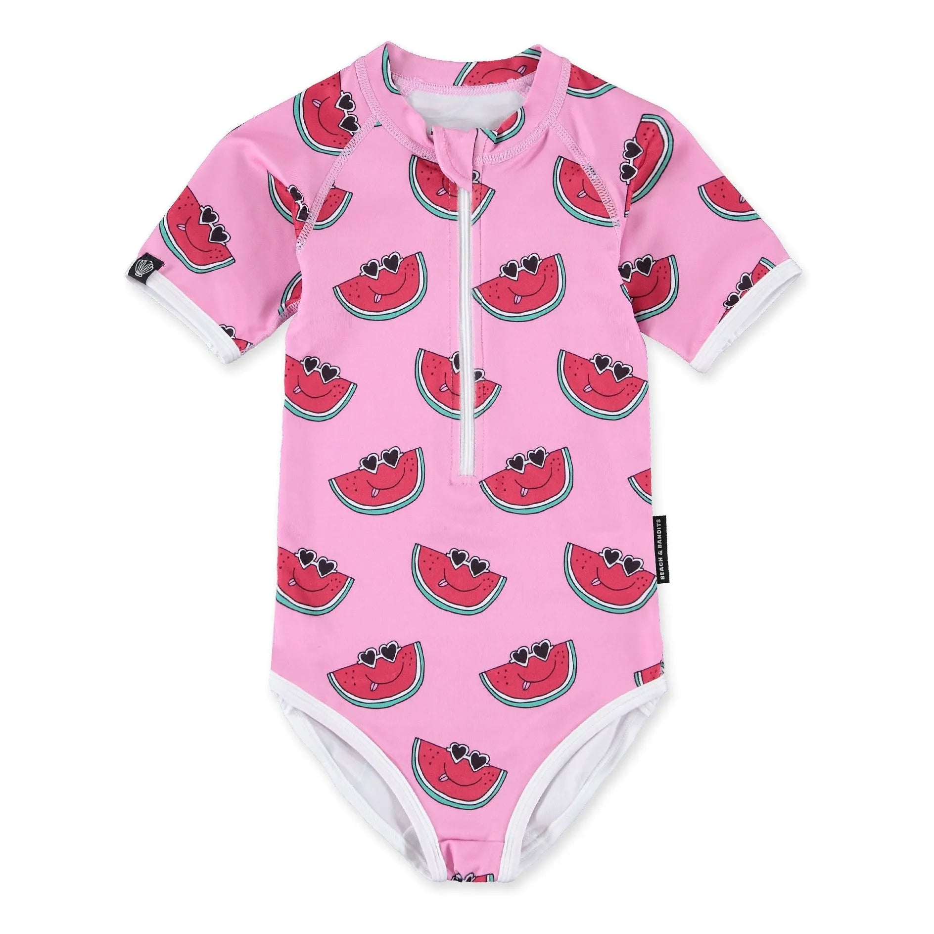 Beach & Bandits - UV-Schutz Badehose Chunck A Licious recycelte Fasern | Rosa