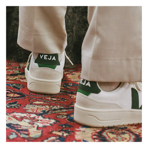 Veja - V-90 Leather O.T. Sneakers | Dunkelgrün
