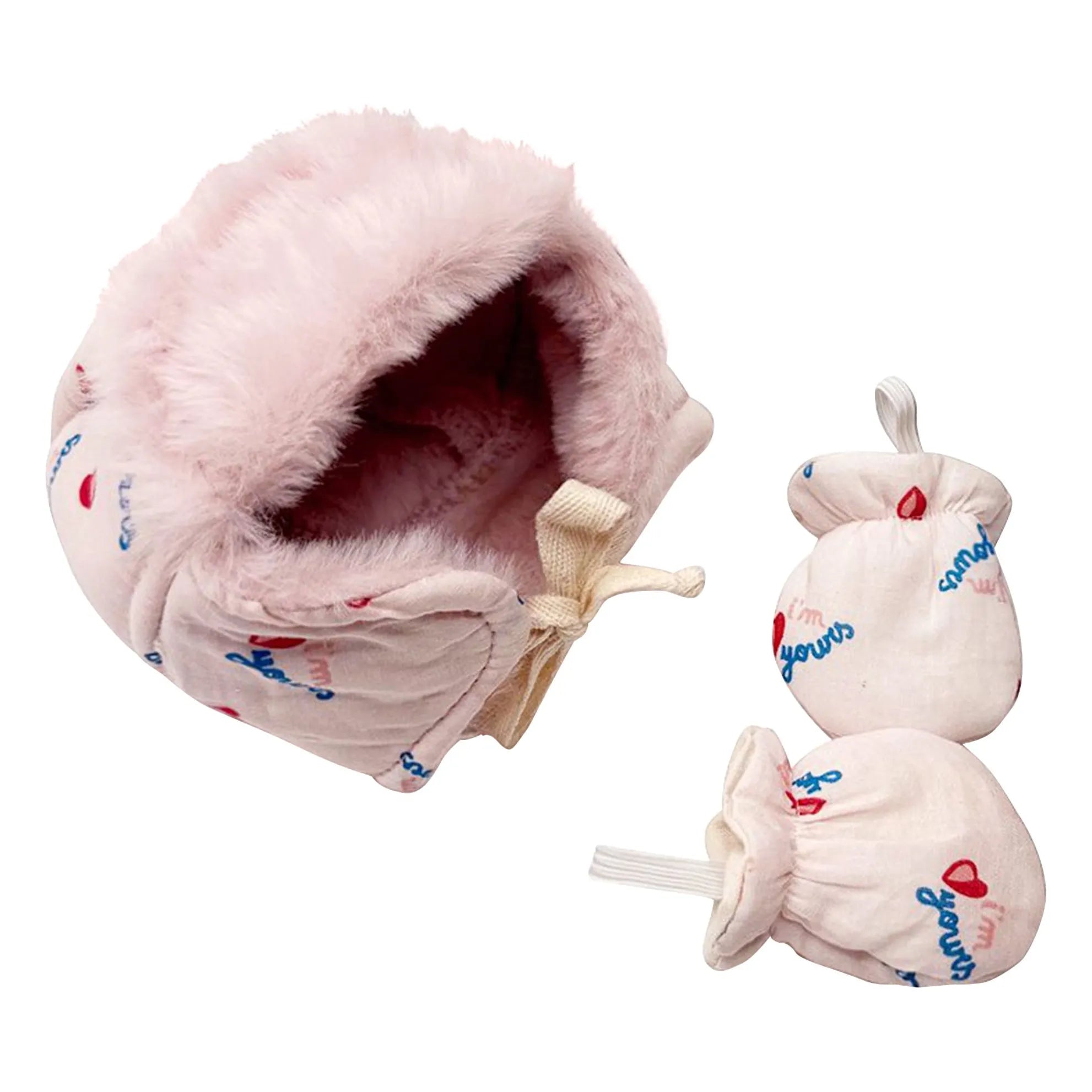 Minikane - Puppenkleidung - Benim olsan Hut und Handschuh-Set