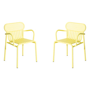 Petite Friture – Kollu Wochenendstühle – 2er-Set | Gelb