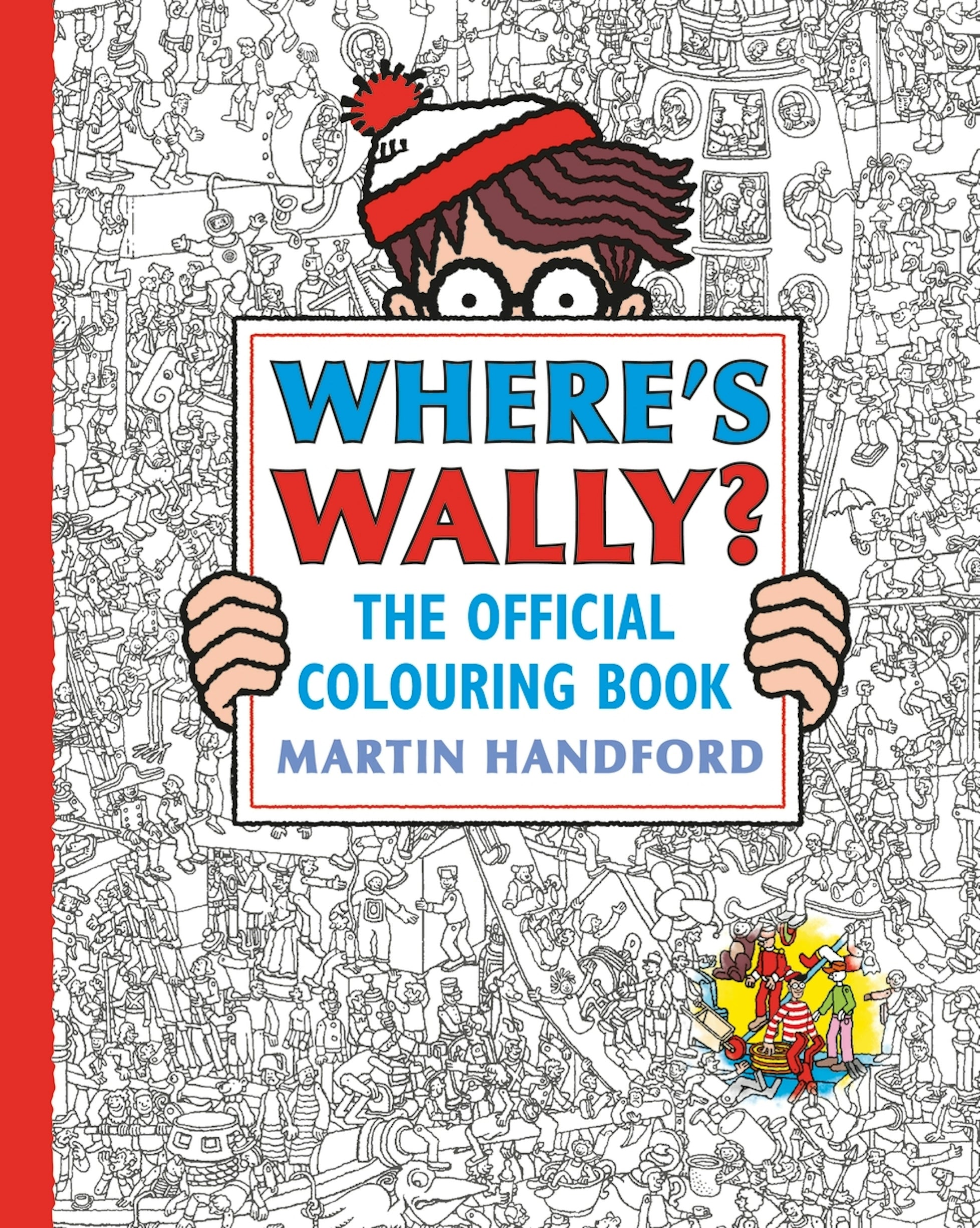 Wo ist Walter? Das offizielle Malbuch