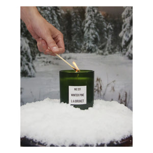 L:A BRUKET - Winter Pine 331 Kerze - Limitierte Auflage - 260g