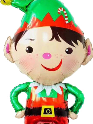 Neujahr – Weihnachten, Neujahr, Genie, großer 95 cm großer dekorativer Ballon