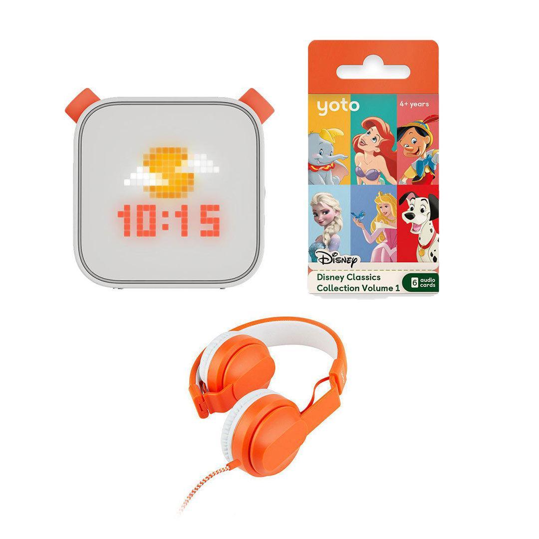 Yoto Player Bundle - Disney Pixar Audio Collection | 3rd Gen-Audio Players-With Headphones- | Natural Baby Shower