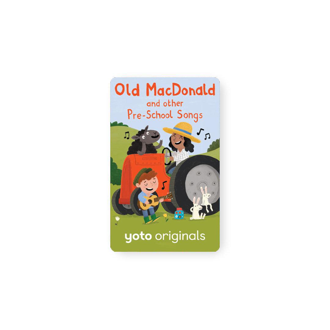 Yoto - Old Macdonald und andere Vorschullieder auf Englisch Hörkarte