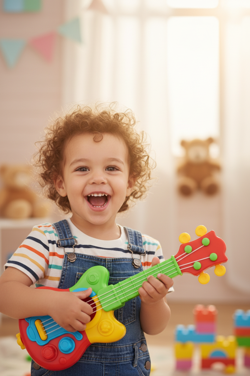 Çocuklar İçin Müzik Kutuları ve Müzik Aletler
