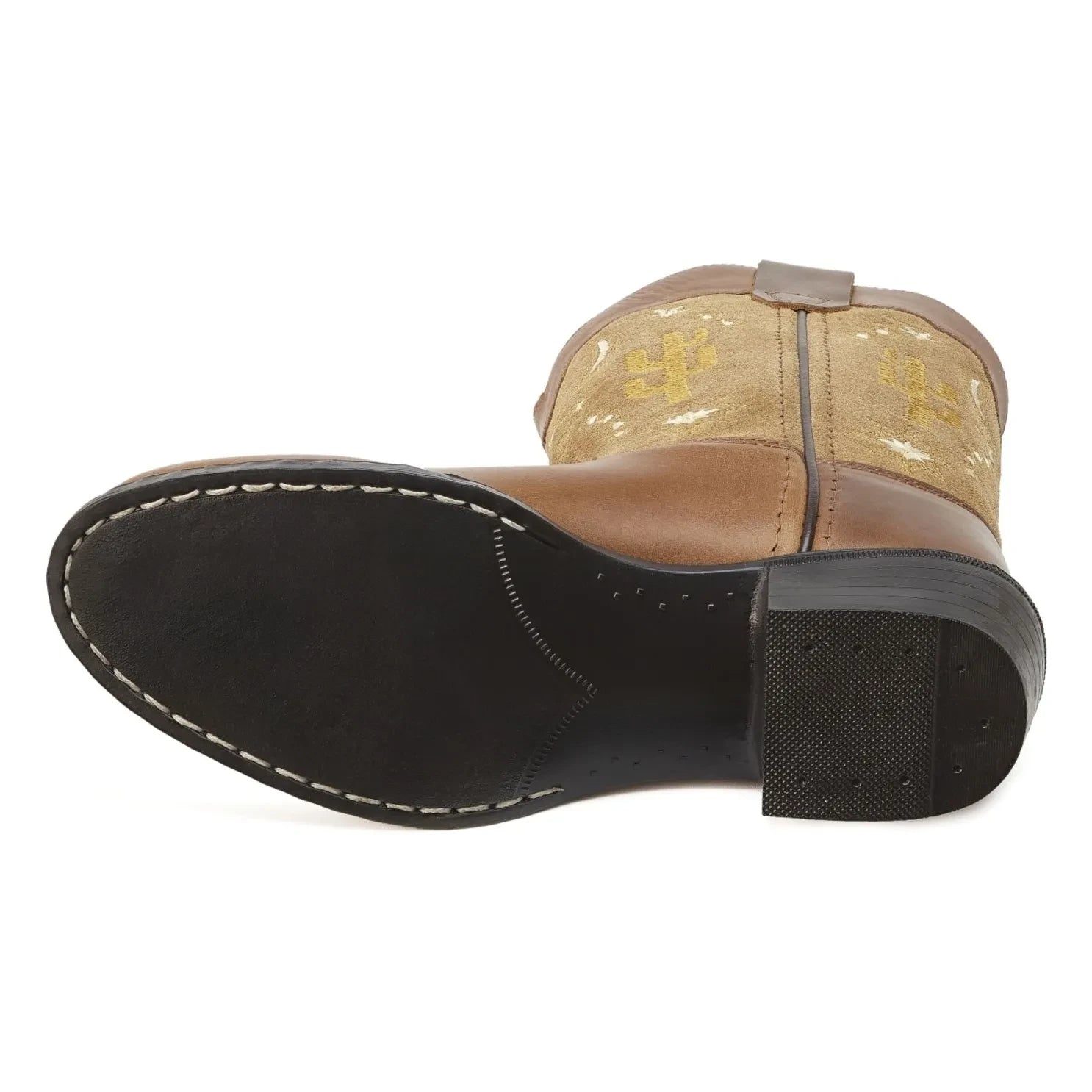 Bootstock - Yucca Leder Santiags | Braun