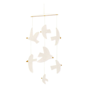 Muskhane - Birdy Filz-Mobile | Ecru