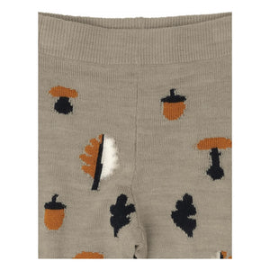 FUB - Jakarlı Merinos Yünlü Pantolonlar | Heather beige