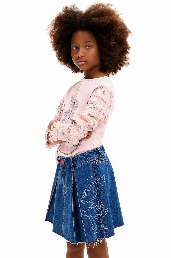 Desigual MINNIE MOUSE Çocuk Kot Etek