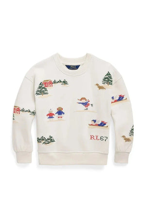 Polo Ralph Lauren Çocuk Pamuklu Sweatshirt