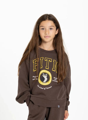 Finger in der Nase - Alma Sweatshirt | Braun