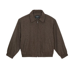 Finger in the nose - Sage Houndstooth Yün Ceket | Kahverengi